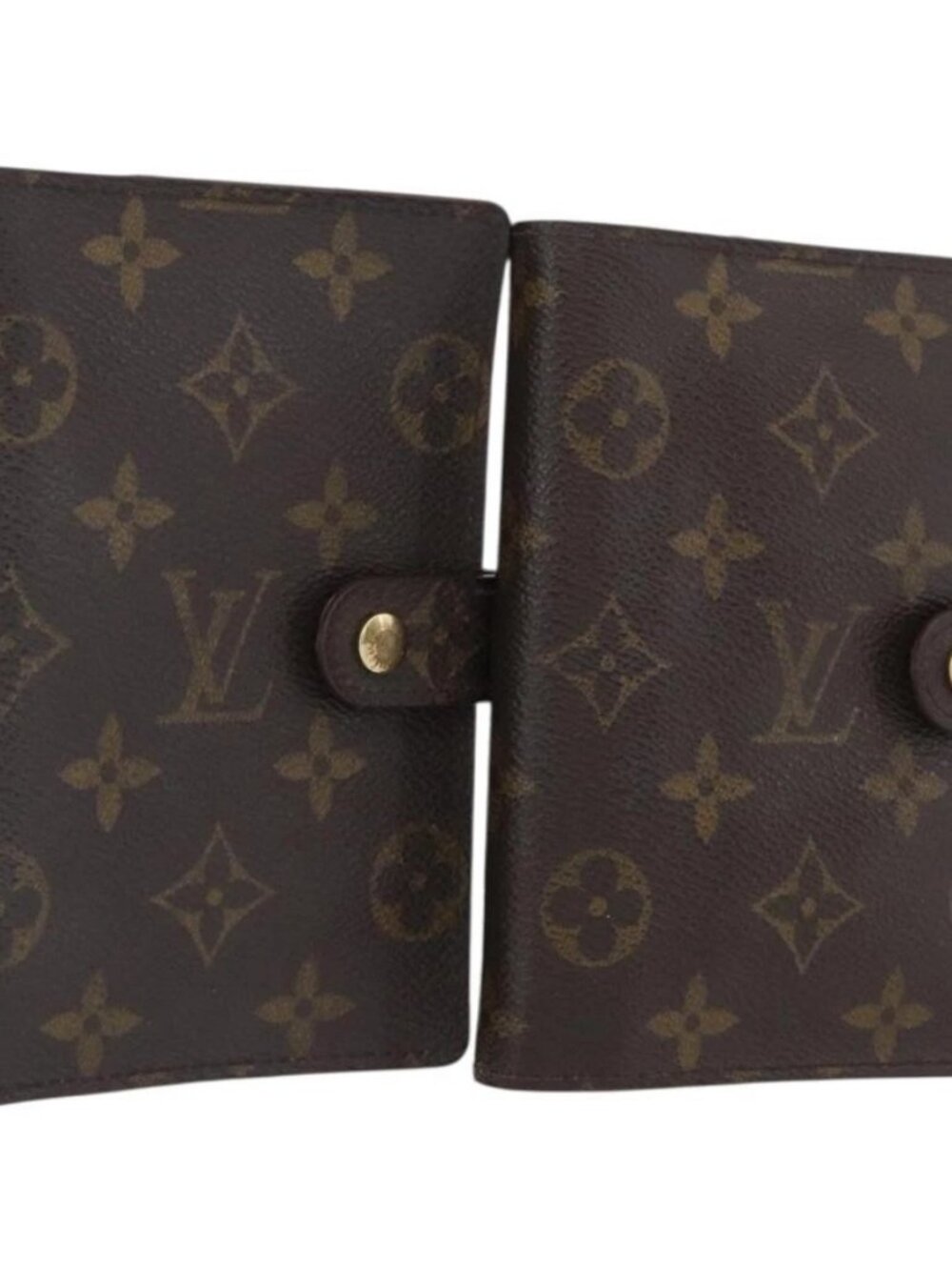 LOUIS VUITTON Monogram Agenda PM Day Planner Cover 2 Set